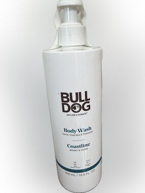 Bulldog Coastline Body Wash 16.9 fl oz Paraben-Free Vegan Eucalyptus✨28$ Retail
